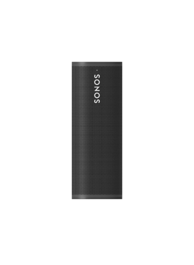 Sonos Roam 2 - Lightweight Portable Waterpoof Speaker with Bluetooth, WiFi, 10 hour battery life and Voice Control for Home and Outdoor Use - Black ROAM2R21BLK Black - Image 1
