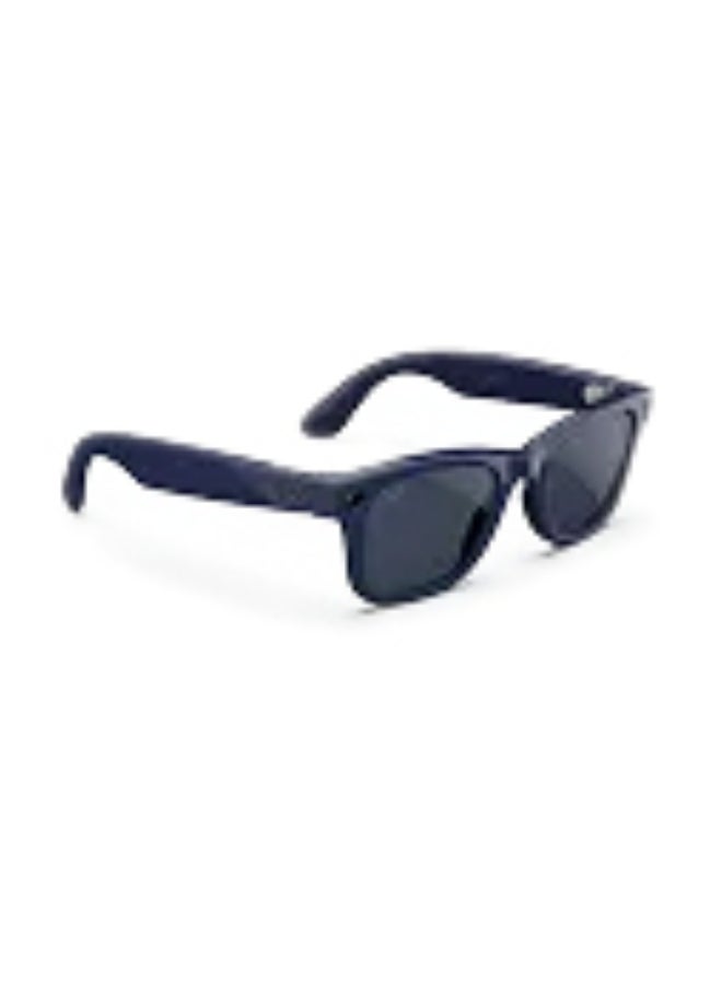 Meta RAY-BAN Wayfarer (Gen 2) Shiny Cosmic Blue Frame Clear to Sapphire Transitions Lens Standard High bridge Shiny Cosmic Blue Clear to Sapphire Transitions - Image 2