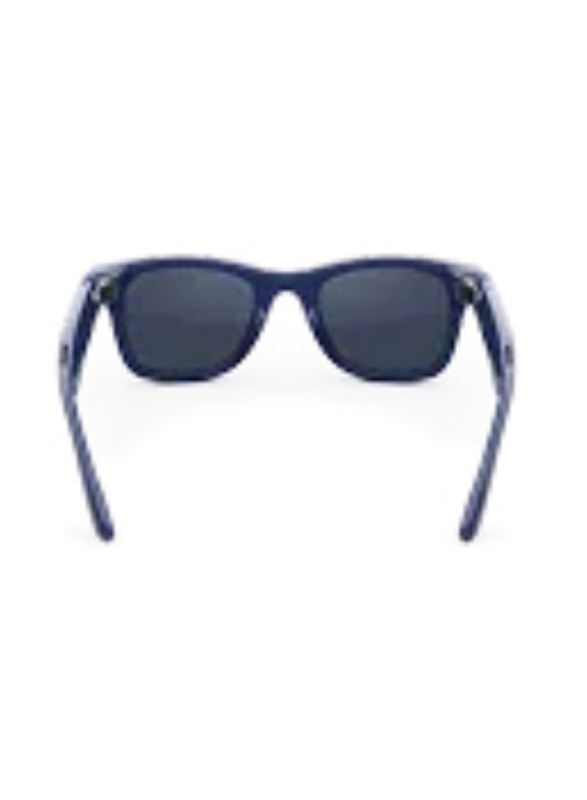 Meta RAY-BAN Wayfarer (Gen 2) Shiny Cosmic Blue Frame Clear to Sapphire Transitions Lens Standard High bridge Shiny Cosmic Blue Clear to Sapphire Transitions - Image 3