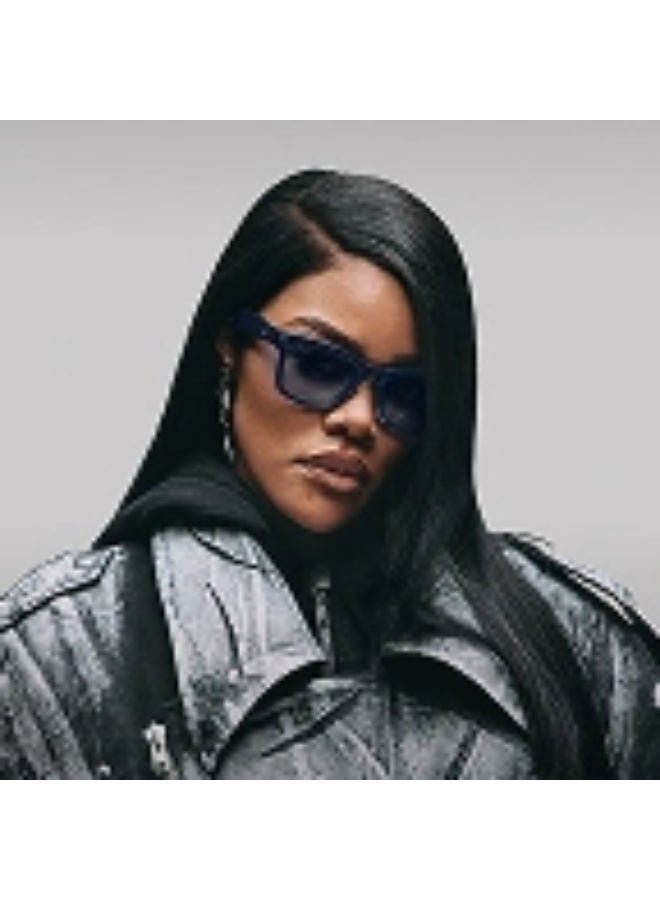 Meta RAY-BAN Wayfarer (Gen 2) Shiny Cosmic Blue Frame Clear to Sapphire Transitions Lens Standard High bridge Shiny Cosmic Blue Clear to Sapphire Transitions - Image 5