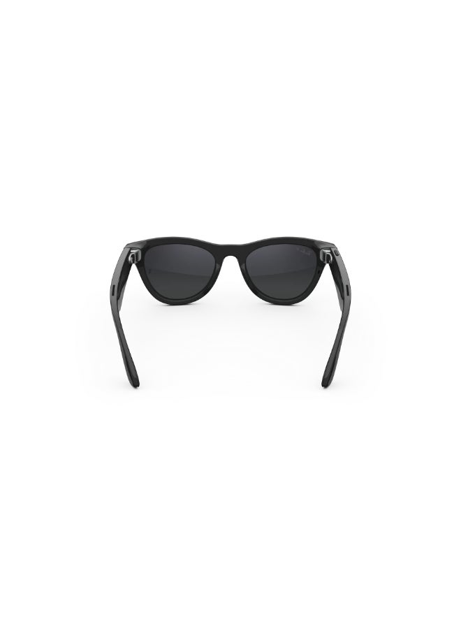 Meta RAY-BAN Skyler (Gen 2) Shiny Black Frame Gradient Graphite Lens Standard High bridge Shiny Black Gradient Graphite - Image 4