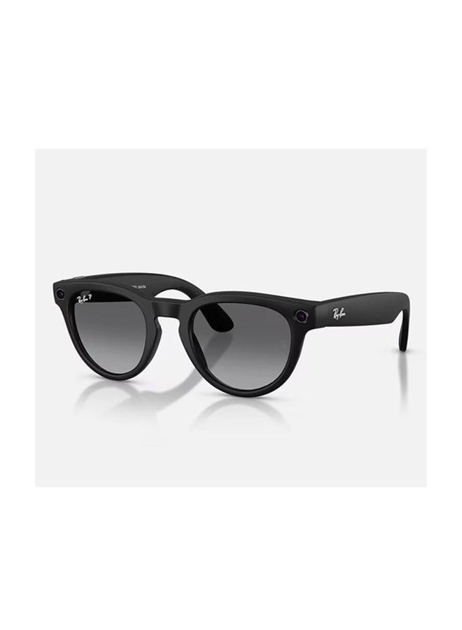 Meta Ray-Ban Meta Headliner (Gen 2) Frame Matte Black Lenses Graphite Matte Black Matte Black - Image 1