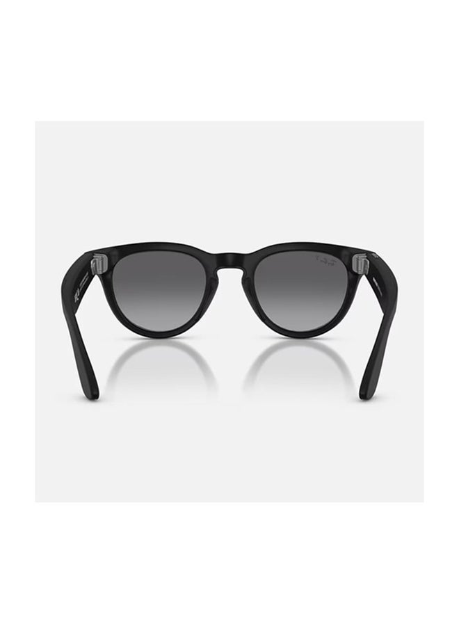 Meta Ray-Ban Meta Headliner (Gen 2) Frame Matte Black Lenses Graphite Matte Black Matte Black - Image 3