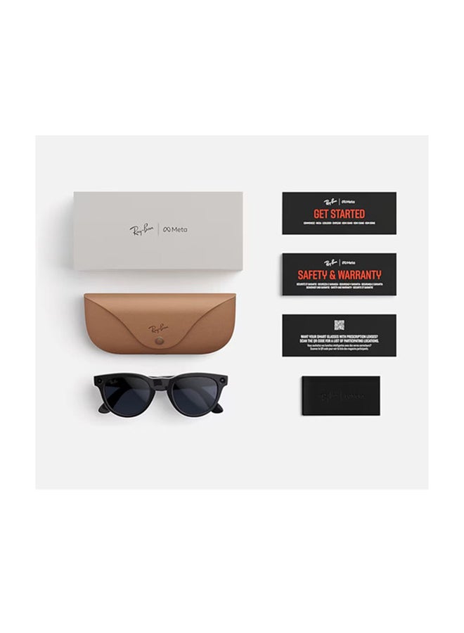 Meta Ray-Ban Meta Headliner (Gen 2) Frame Matte Black Lenses Graphite Matte Black Matte Black - Image 4