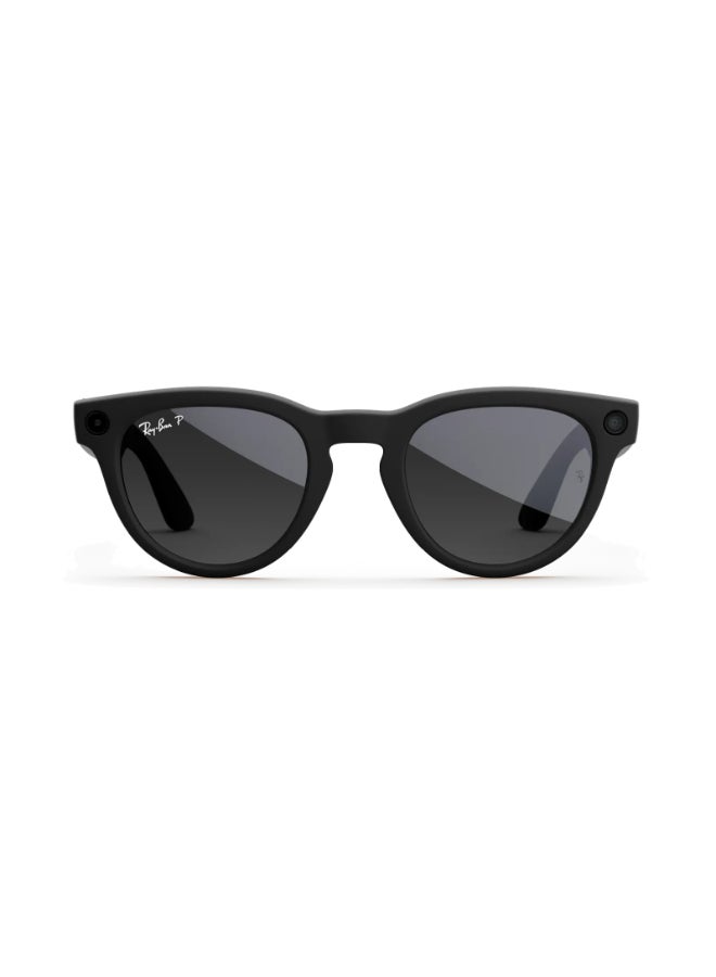 ميتا RAY-BAN Headliner (Gen 2) Matte Black Frame Gradient Graphite Lens Standard High bridge Matte Black Gradient Graphite - Image 1