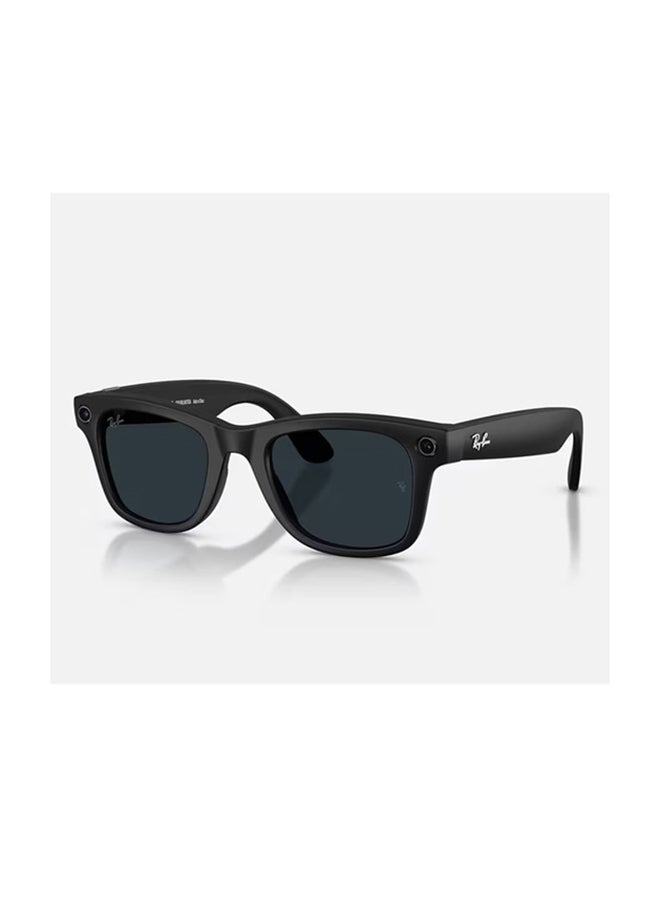 Meta Ray-Ban Meta Wayfarer (Gen 2) Frame Matte Black Lenses Clear/Grey Transitions Matte Black Matte Black - Image 2