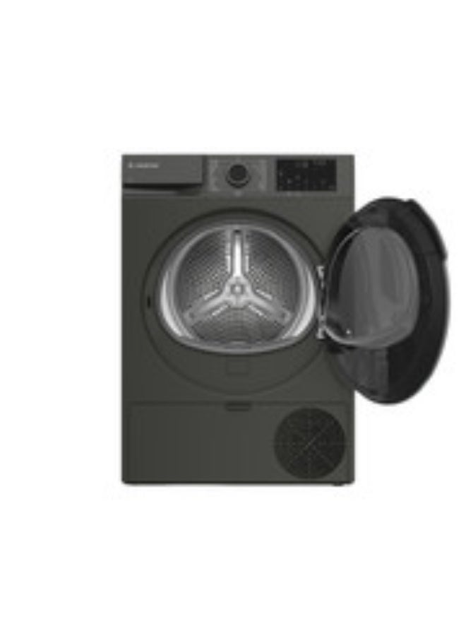 Ariston Dryer Front Load - Condensing (Heating pump) - 8 Kg Drying - 15 Programs - ARDC082SMSA Silver - Image 3