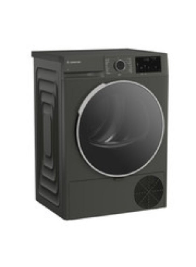 Ariston Dryer Front Load - Condensing (Heating pump) - 8 Kg Drying - 15 Programs - ARDC082SMSA Silver - Image 2