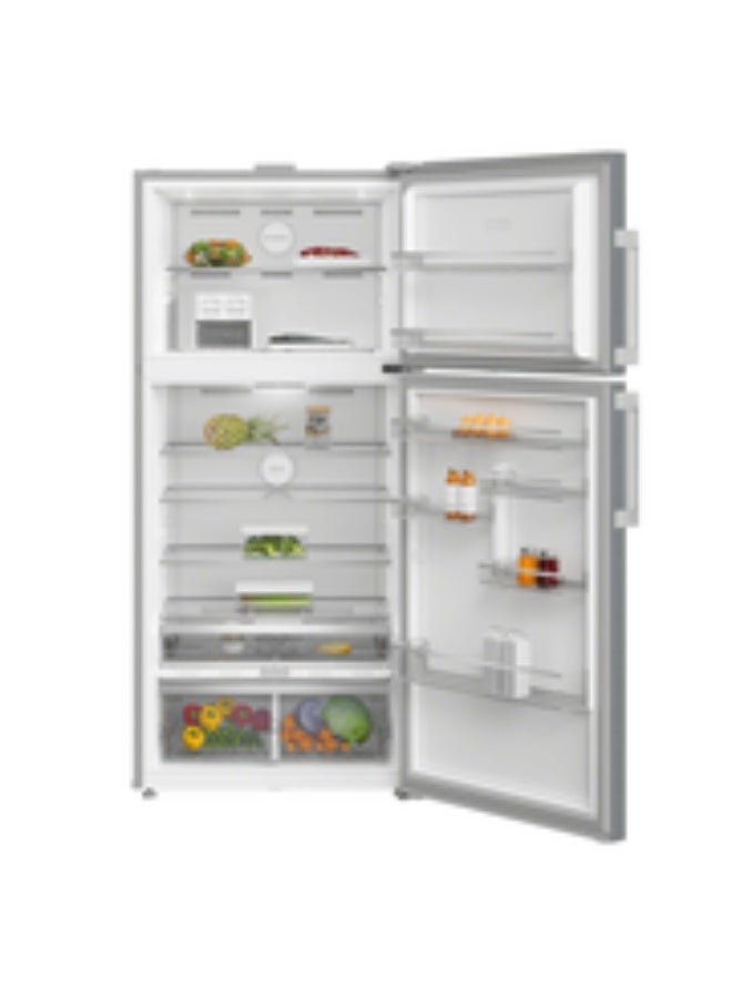 Ariston Refrigerator and freezer double door -16.4 Cu.ft - 5.8 Cu.ft - Titanium Inox - ART83F6653XSA ART83F6653XSA Titanium Inox - Image 3