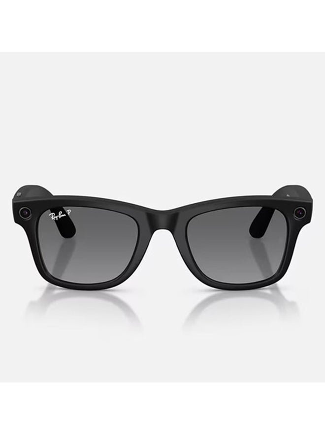 Meta Ray-Ban | Meta Wayfarer (Gen 2) Frame Matte Black Lenses Graphite - Image 2