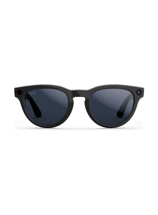 ميتا RAY-BAN Headliner (Gen 2) Shiny Black Frame Clear to Sapphire Transitions Lens Standard High bridge Shiny Black Clear to Sapphire Transitions - Image 1