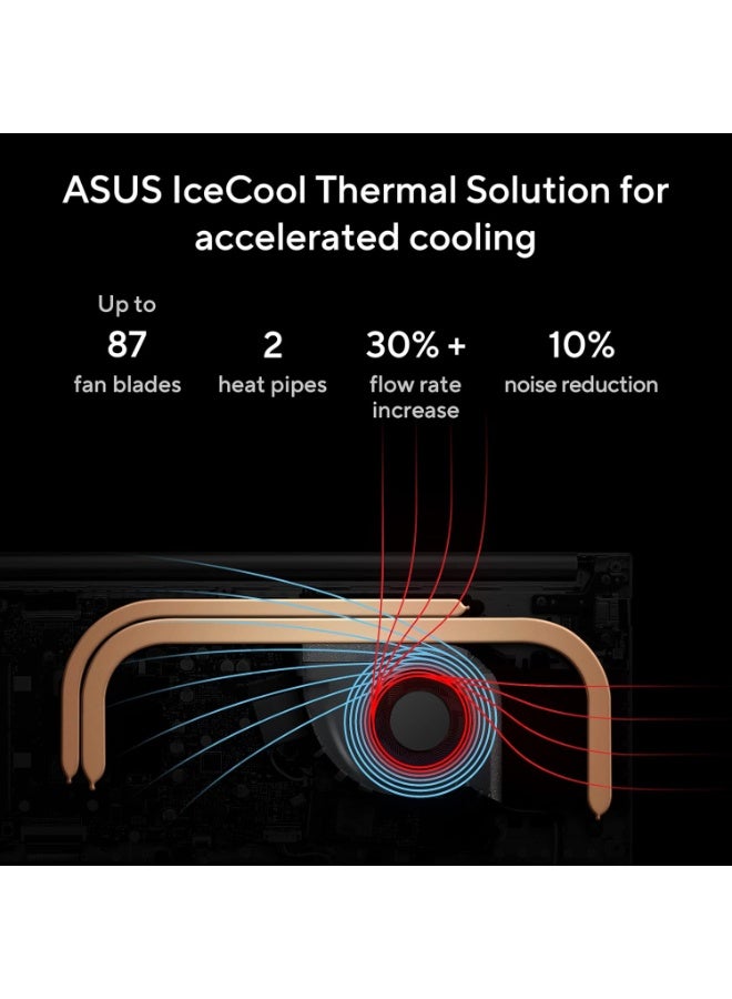 ASUS Vivobook 15 (X1502VA) Laptop With 15.6-Inch Display, Core i5-13420H Processor/16GB RAM/2TB SSD/Windows 11 + M365 Basic/Office Home 2024 English Quite Blue - Image 5