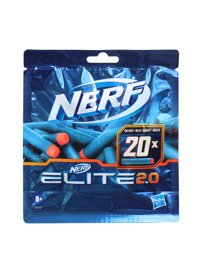 NERF NER Elite 2.0 Refill 20 - Image 1