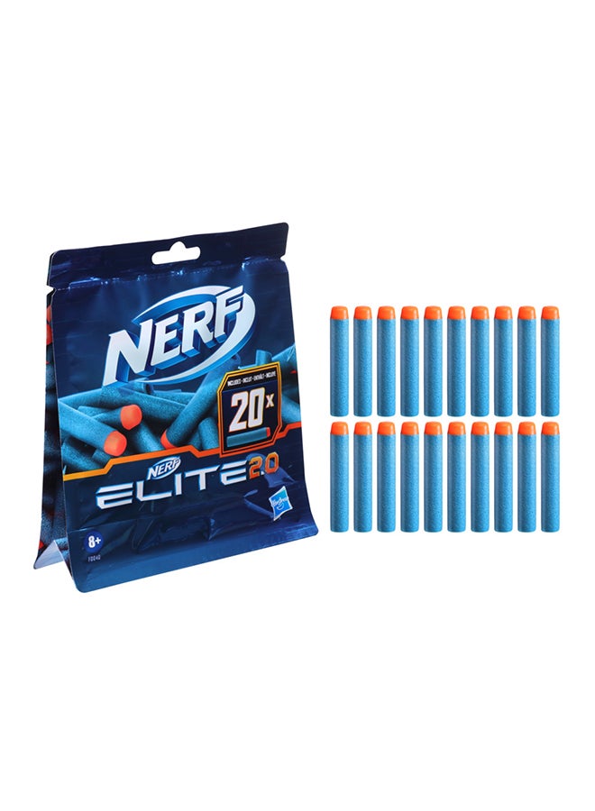 NERF NER Elite 2.0 Refill 20 - Image 4
