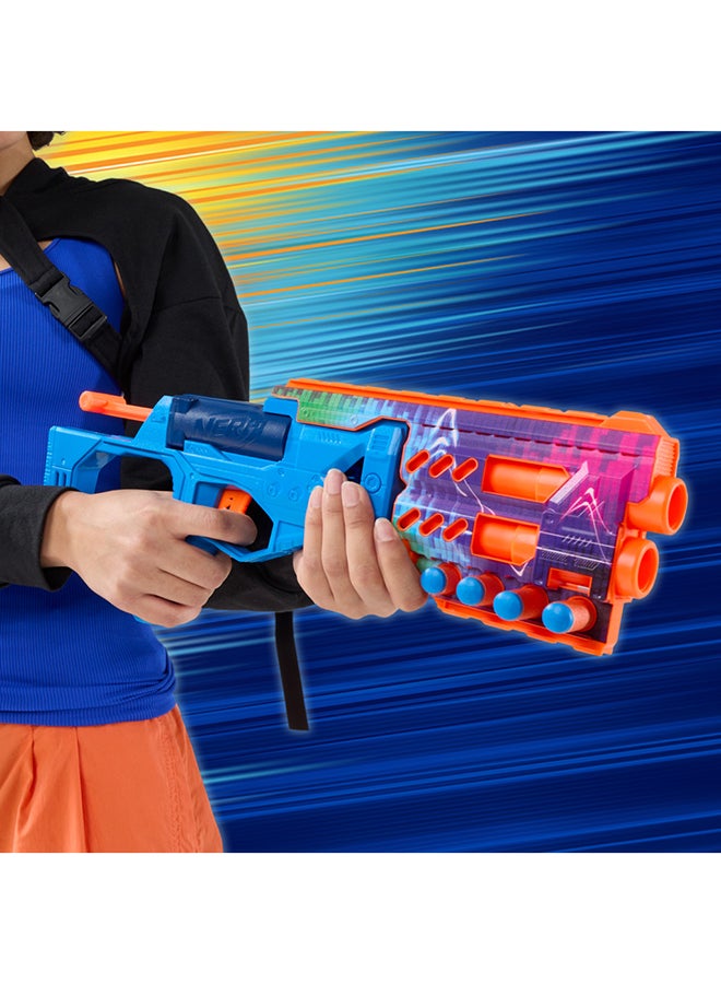 NERF N Series Cobaltfury Blaster, 24 Official N1 Darts Compatible Only with N1 Dart Blasters, Break Open Loading, Children's Toys & Presents, Ages 8+ - Image 4