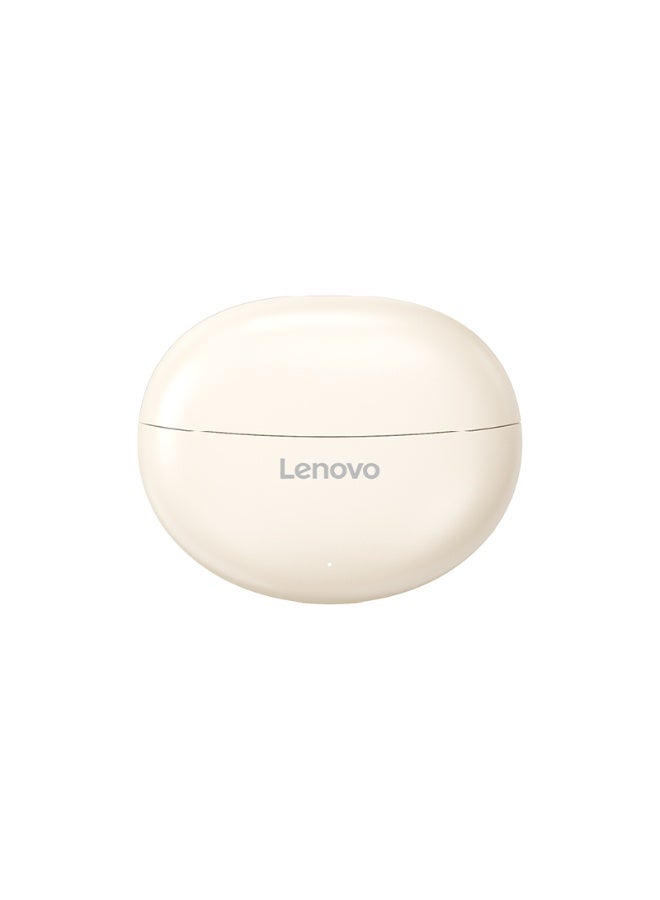 Lenovo TA410 Wireless Earphones, Bluetooth Earbuds, Futuristic Aesthetic Design, Feather-Like Wearing, Bone Conduction, Sports, Open-Ear Listening, Long Battery Life, iOS And Android noon white white - Image 2