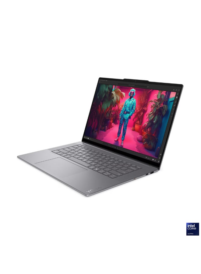 Lenovo Yoga Slim 7 Laptop With 15.3 inch 2.8K WQXGA+ (2880x1800) Display, Intel Core Ultra 7 258V Processor/32GB RAM DDR5/1TB SSD/Intel Arc Graphics/Windows 11 Home/ English/Arabic Luna Grey - Image 2