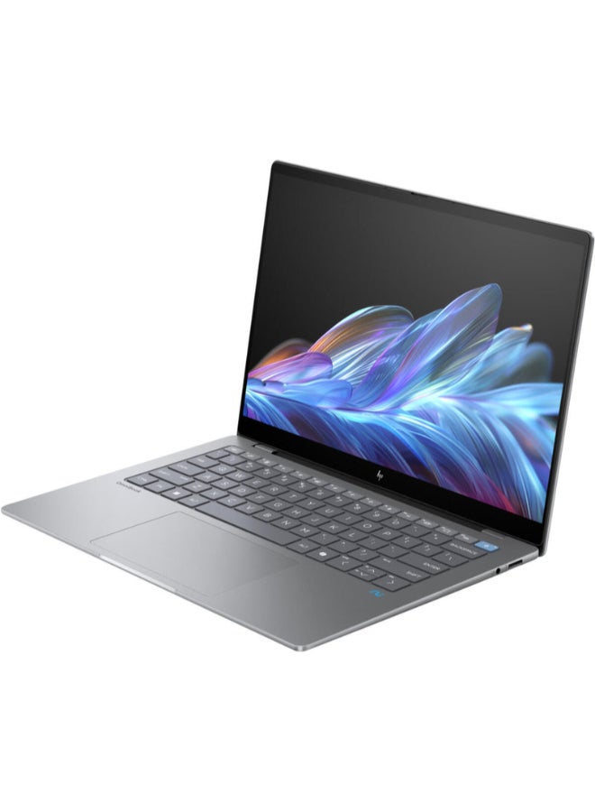HP Renewed - Omnibook X Laptop With 14-Inch 2.8K Display,Qualcomm Snapdragon X Elite Processor/12-Core/16GB RAM/1TB SSD/Qualcomm Adreno Graphics/Windows 11 English grey - Image 2