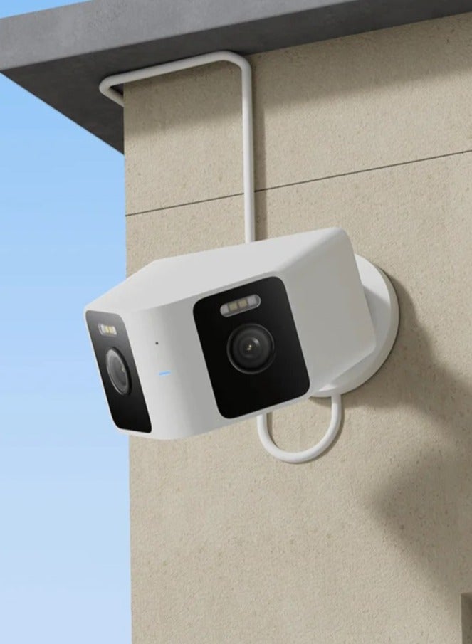Xiaomi Outdoor Camera CW100 Dual | 2K 3MP Outdoor Security Cameras with Dual Lenses, Color Night Vision, 360° Pan-Tilt, AI Human Detection, IP66 Weatherproof, 2.4GHz WiFi - Image 1