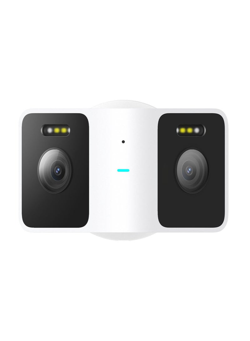 Xiaomi Outdoor Camera CW100 Dual | 2K 3MP Outdoor Security Cameras with Dual Lenses, Color Night Vision, 360° Pan-Tilt, AI Human Detection, IP66 Weatherproof, 2.4GHz WiFi - Image 2