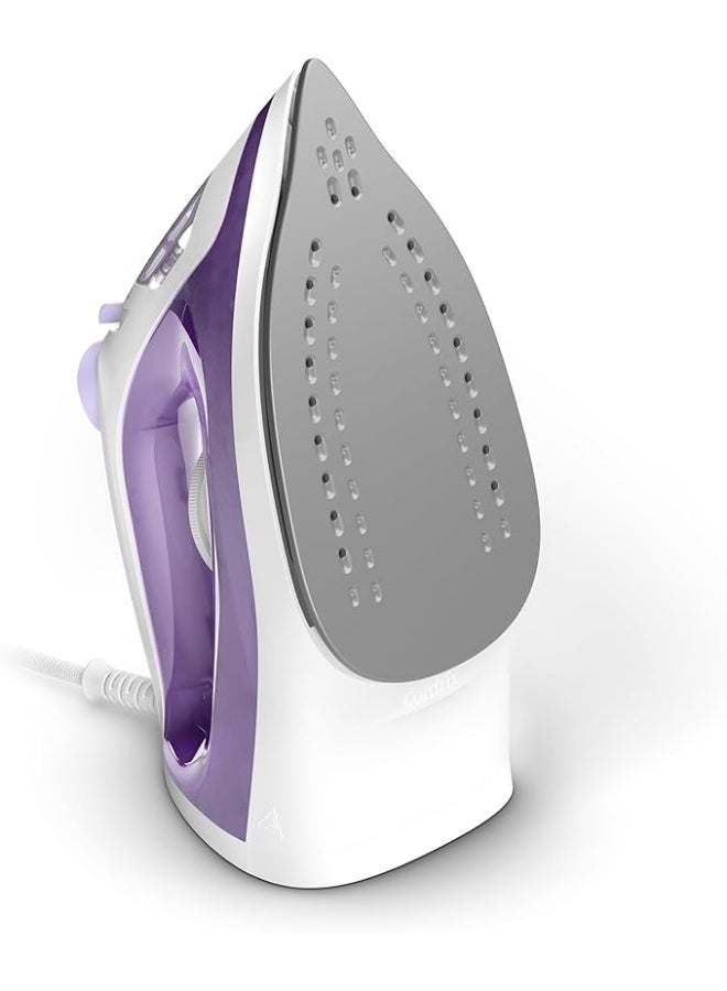 فيليبس Steam Iron 1000 Series - 1800W, 90g Steam Boost, Non-stick Soleplate, 250ml Water Capacity, Calc-clean, Purple - DST1020/30 250 ml 1800 W DST1020/30 Purple - Image 2