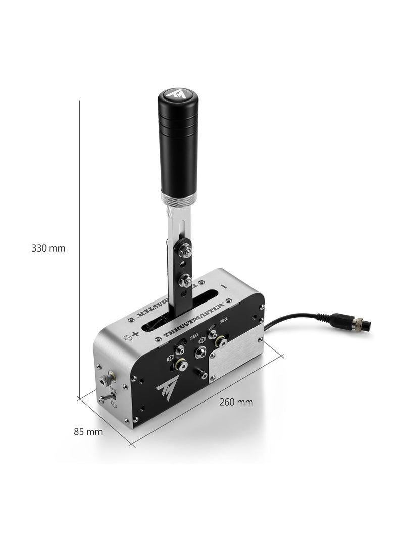 ثروستماستر ذراع الفرامل Thrustmaster TSS، فرامل متقدمة وتبديل تسلسلي، لجهاز الكمبيوتر/PS5/PS4/Xbox Series X|S/Xbox One - Image 5