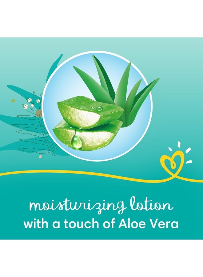 Pampers Baby-Dry Newborn Taped Diapers with Aloe Vera Lotion, up to 100% Leakage Protection, Size 2, 3-8kg, Carry Pack, 23 Count - Image 2