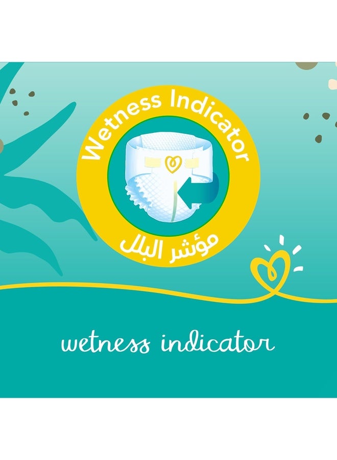 Pampers Baby-Dry Newborn Taped Diapers with Aloe Vera Lotion, up to 100% Leakage Protection, Size 2, 3-8kg, Carry Pack, 23 Count - Image 4