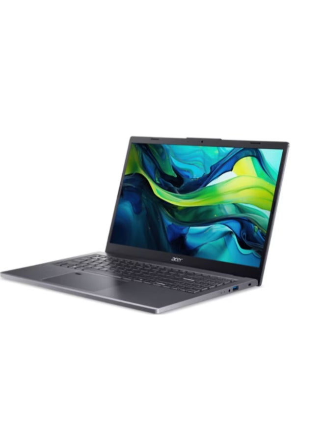 أيسر Aspire A15 Laptop With 15.6 Inch Full HD (1920X1080) Display, Core i9- 13900H Processor/ 16GB RAM DDR5/ 512GB SSD/Intel Iris Xe Graphics/DOS(Without Windows)/ Gray - Image 2