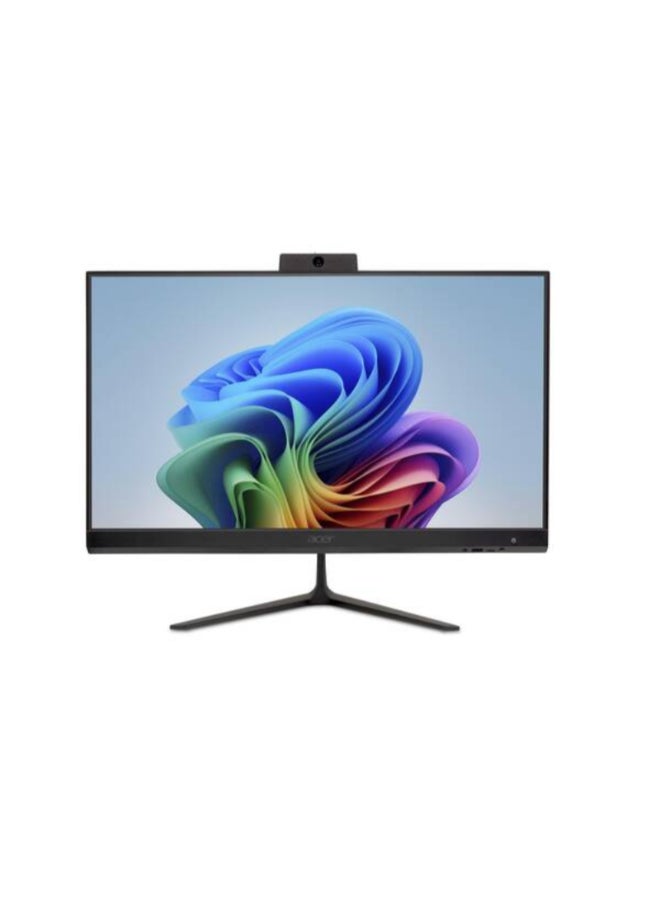 Acer Aspire C24 All in One With 23.8 Inch Full HD (1920X1080) Display, Core 5-120U Processor/ 8GB RAM DDR4/ 512GB SSD/Intel Graphics/DOS(Without Windows)/ English/Arabic Black - Image 1