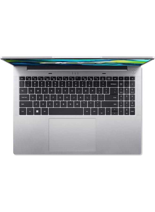 أيسر Aspire Lite AL16 Laptop With 16 Inch WUXGA (1920X1200) Display, Core i5-1334U Processor/8GB RAM DDR5/512GB SSD/Intel UHD Graphics/DOS(Without Windows)/ English/Arabic Light Silver - Image 4