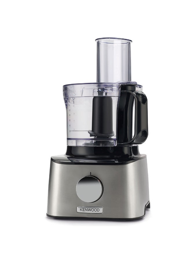كينوود Renewed - Food Processor 800 W FDM307SS Silver/Clear - Image 2