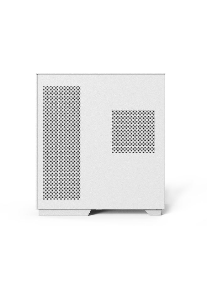 أيسر V333 ATX PC Case, Tempered Glass Panels Top, Front and Side, 8 Pre-Installed RGB Fans with Remote Control, SPCC Steel Frame, 3 USB Ports, ATX/ M-ATX/ ITX Motherboard Support, with Rear, Bottom and Side Fan Support, White Mirror Gaming Tower Case - Image 5