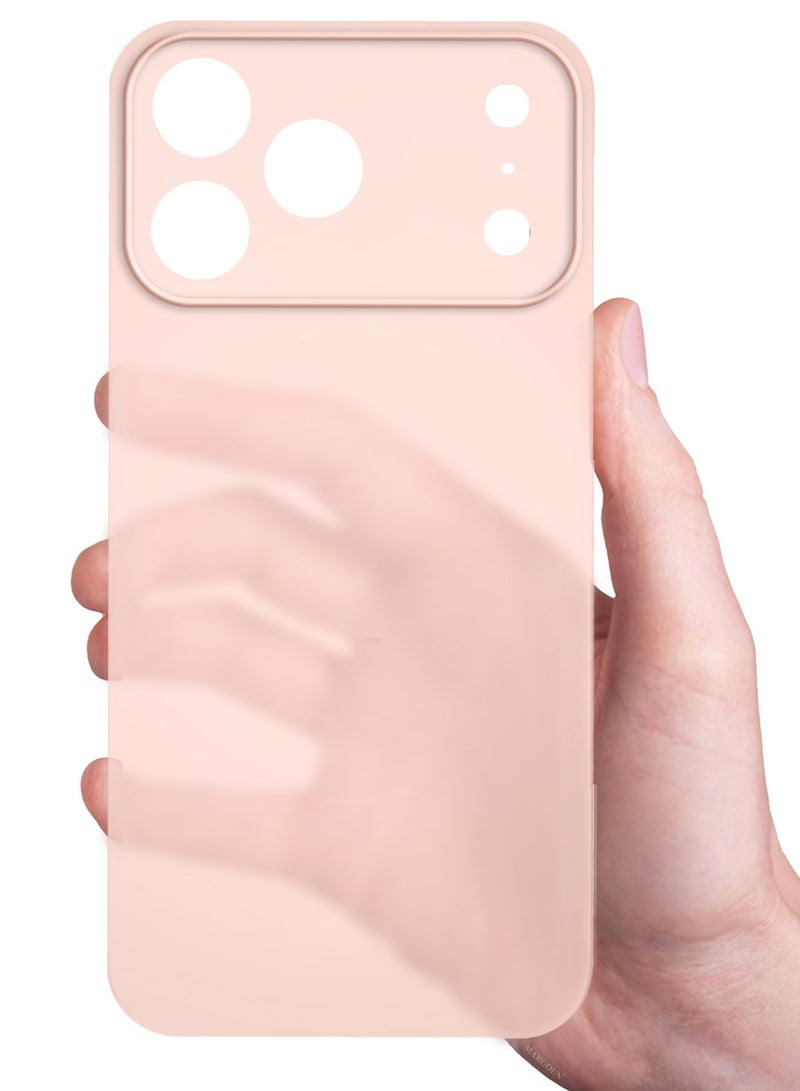 مارجون Air Skin Case Cover for Apple iPhone 17 Pro Max - Sturdy Back Cover - Durable Thin Case - Drop Protection Cover - Pink-1 - Image 5