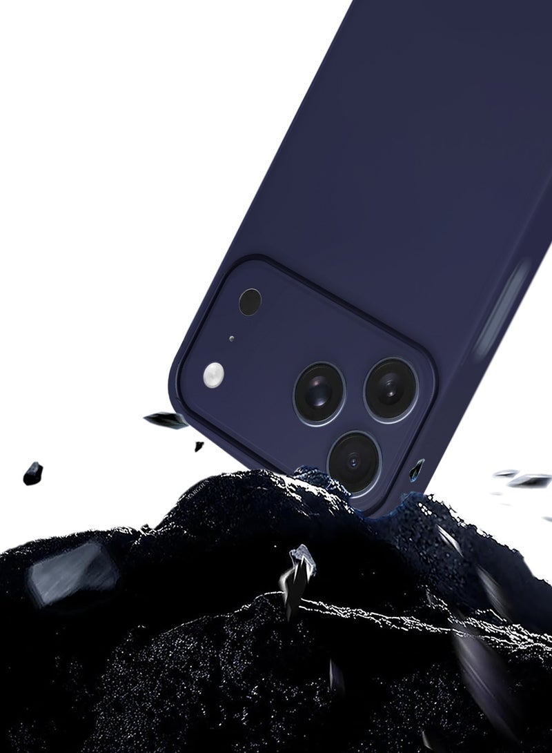 مارجون Air Skin  Case Cover for Apple iPhone 17 Pro  - Sturdy Back Cover - Durable Thin Case - Drop Protection Cover - Blue-1 - Image 4