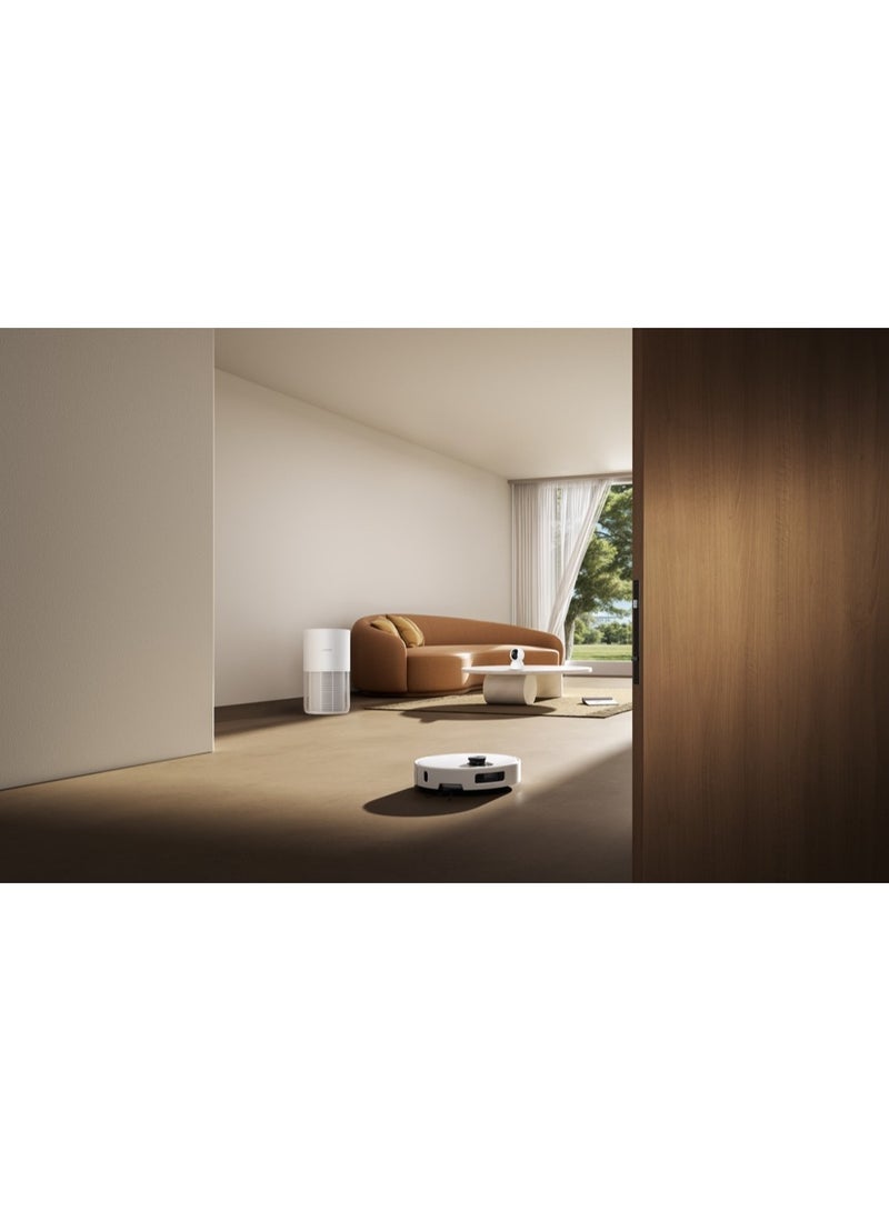 شاومي Xiaomi Robot Vacuum 5 - Powerful 20000Pa fan blower suction efficiently removes stubborn dirt. Ultra-effective anti-tangle main and side brushes. 55 W OV31GL white - Image 5