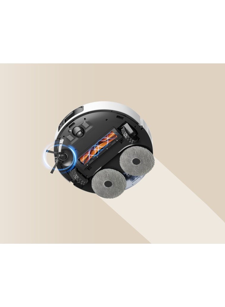 شاومي Xiaomi Robot Vacuum S40 Pro - 15000Pa powerful suction fan blower, Clean a 180m² home in one go. 360° scanning for automated route planning 160 W OV71GL white - Image 2