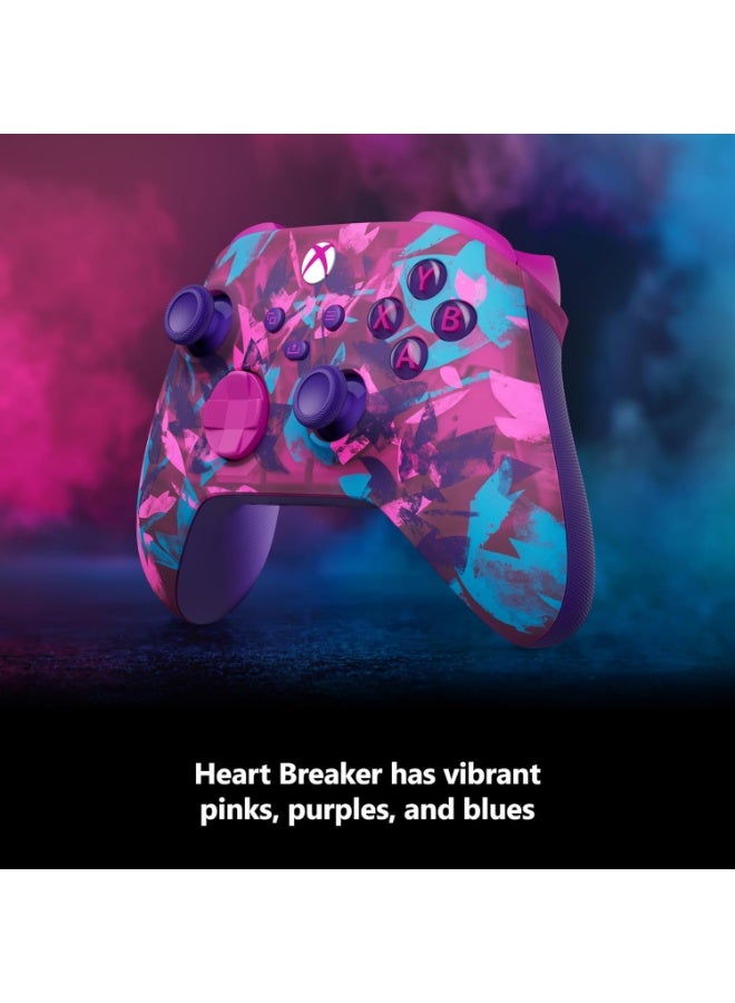 Microsoft Xbox Wireless Controller - Heart Breaker Special Edition - Xbox Series X|S, Xbox One, PCs, and Cloud-Enabled Devices - Image 2
