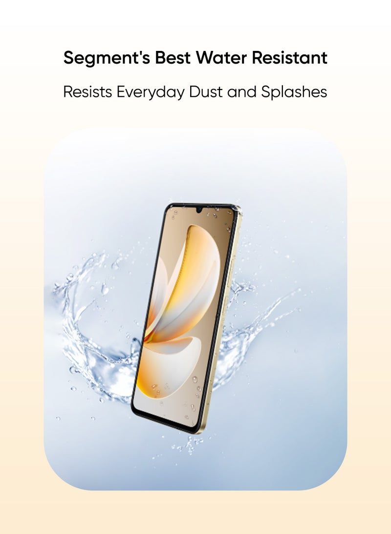 ريل مي نوت 70 ثنائي الشريحة ذهبى 4 جيجابايت رام 128 جيجابايت 4G - نسخة الشرق الأوسط - Image 5