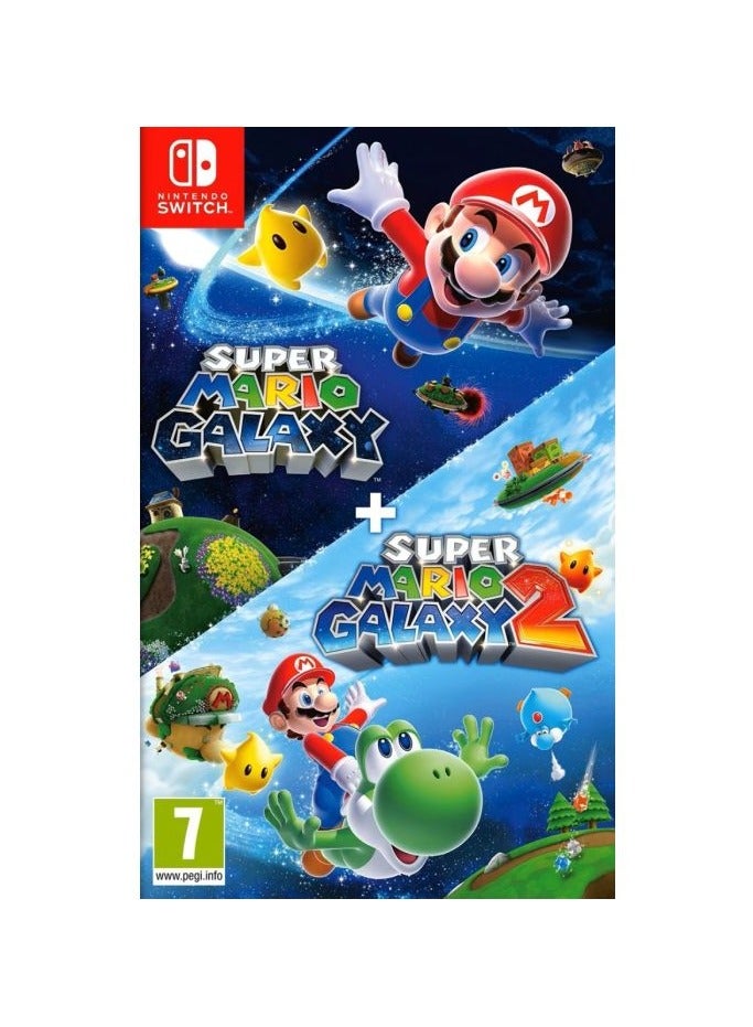 Nintendo Super Mario Galaxy & Super Mario Galaxy 2 Switch Pegi - Nintendo Switch - Nintendo Switch - Image 1