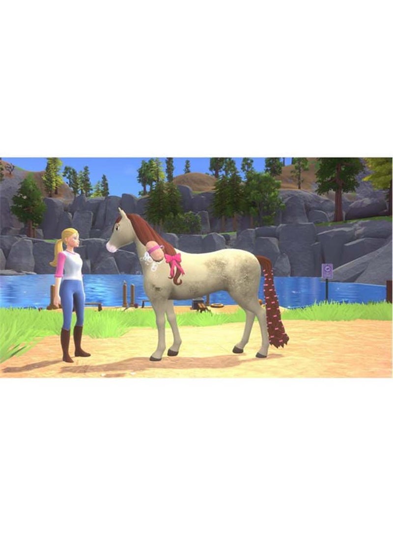 أوت رايت جيمز باربي™ مسارات الخيول PEGI سويتش - Image 3