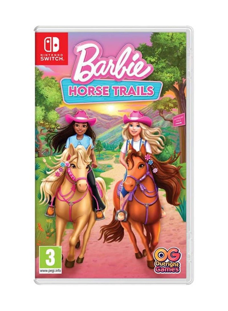 أوت رايت جيمز باربي™ مسارات الخيول PEGI سويتش - Image 1
