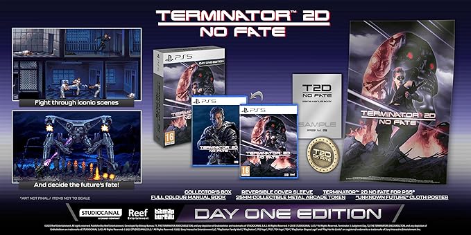 Reef Terminator 2D: NO FATE - Day One Edition PEGI PS5 - PlayStation 5 (PS5) - Image 2