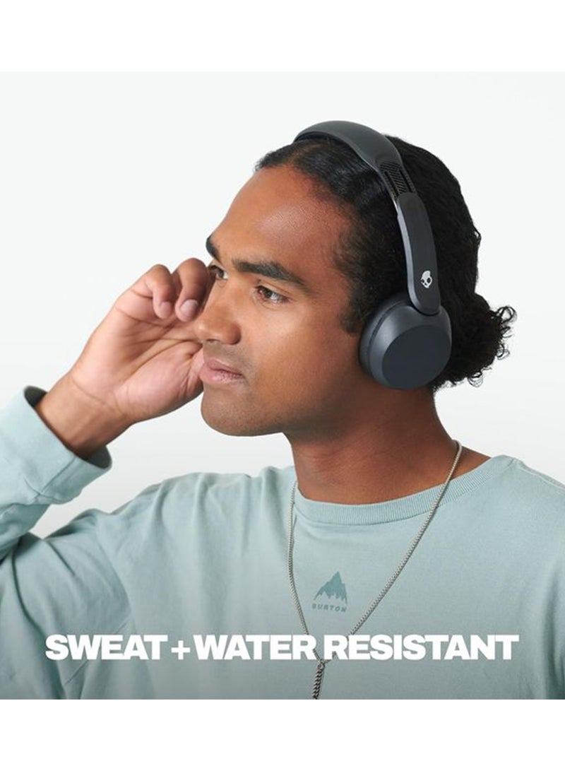 Skullcandy Icon 180 Wireless Bluetooth On-Ear Fit Headphones with Up to 50 Hours Battery and Water Resistant, True Black True Black - Image 4