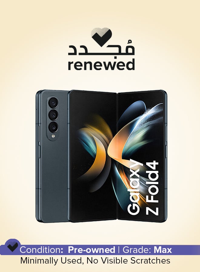 Samsung Renewed - Galaxy Z Fold 4 5G GrayGreen 12GB RAM 512GB - International Version - Image 1