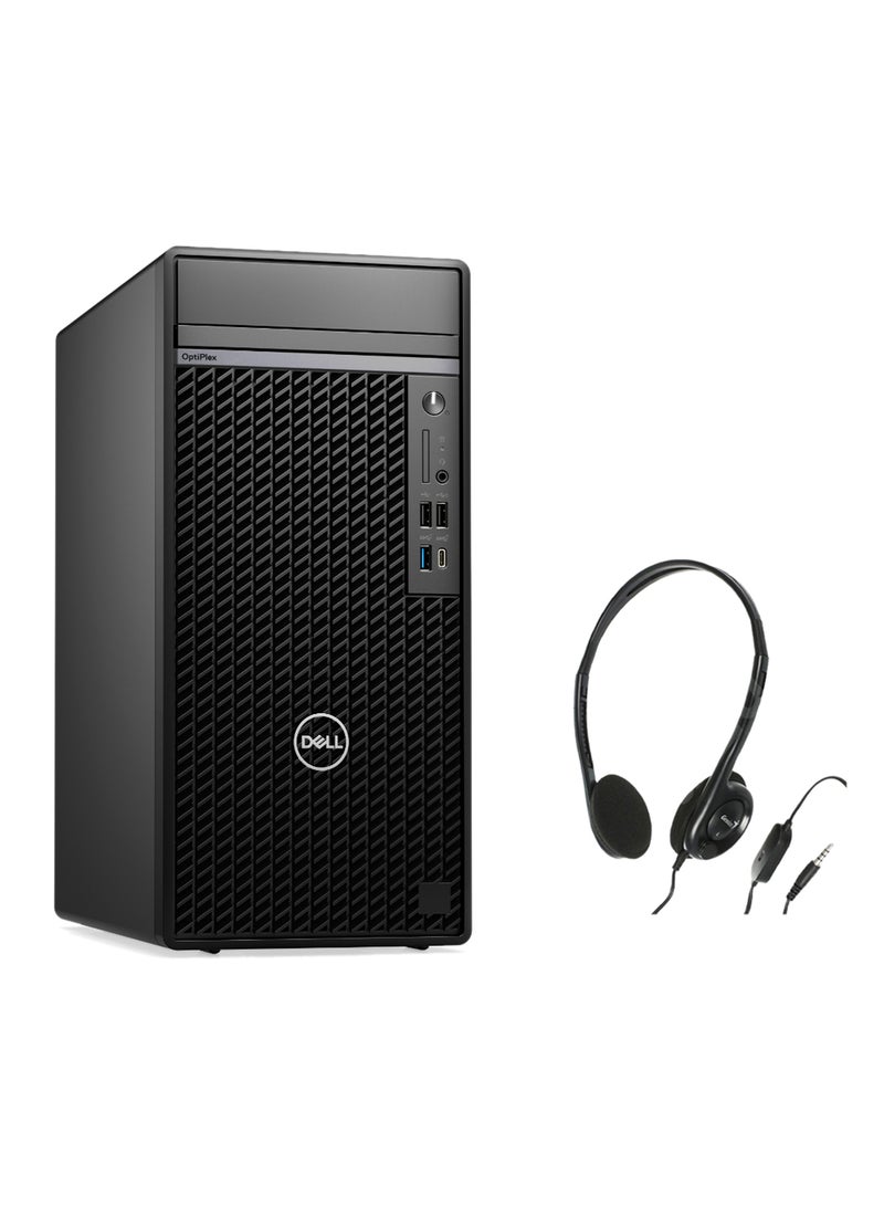 DELL Optiplex 7020 (Upgraded Version) PC With Core i7-14700 Processor/16GB RAM/1TB SSD/Integrated Graphics/DOS(Without Windows) Black - Image 1