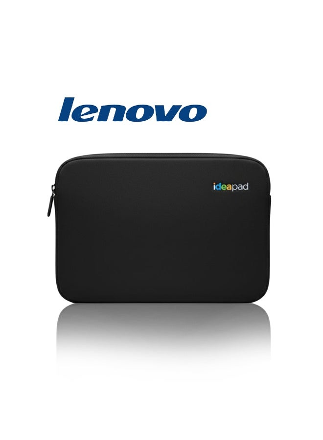 لينوفو 10.1 Inch Tablet Case , Slim and Lightweight Protective Sleeve with Durable Zipper, Shockproof and Water Resistant Cover for Tablets and iPads black - Image 4