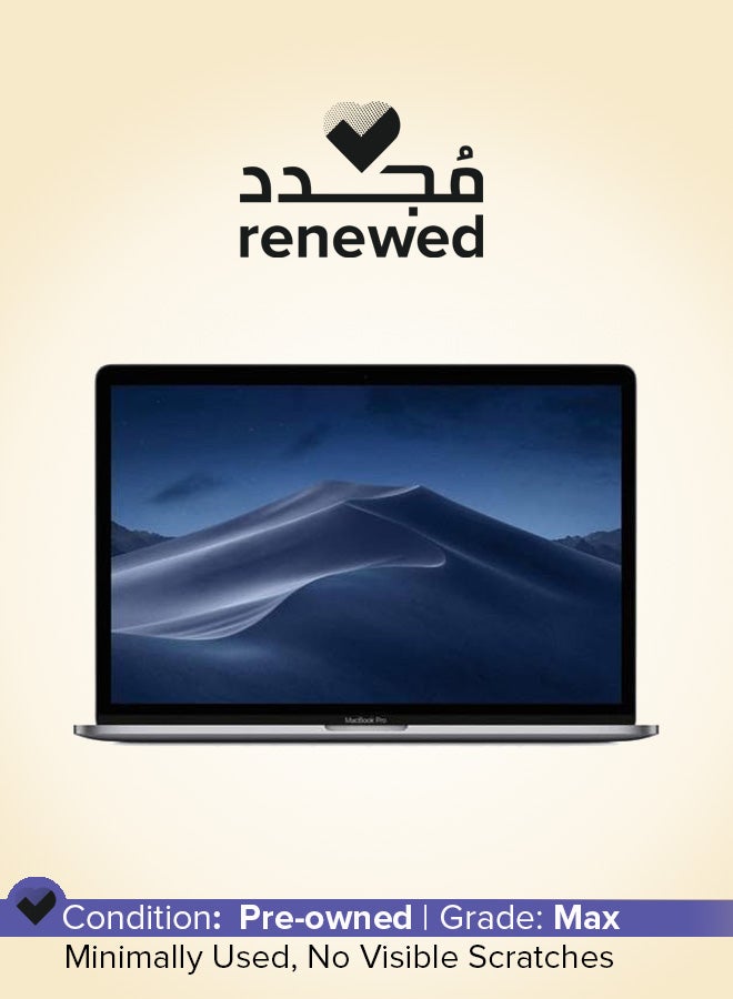 ابل  مجدد - ماك بوك برو 15 بوصة (2016)، كور i7 (I7-6700HQ) 2.6GHz، 16GB RAM، 256GB SSD، رمادي فضائي، لوحة مفاتيح QWERTY - Image 1