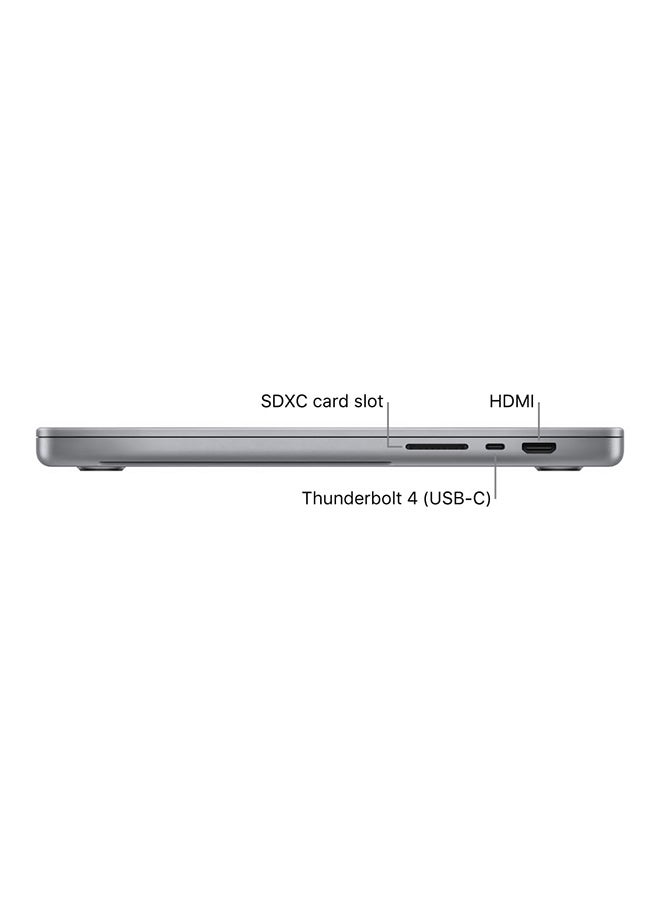 ابل  Renewed - MacBook Pro (2021)With 16-Inch Display, M1 Pro/10-Core CPU/16-Core GPU/32GB RAM/512GB SSD/macOS Space Gray - Image 5