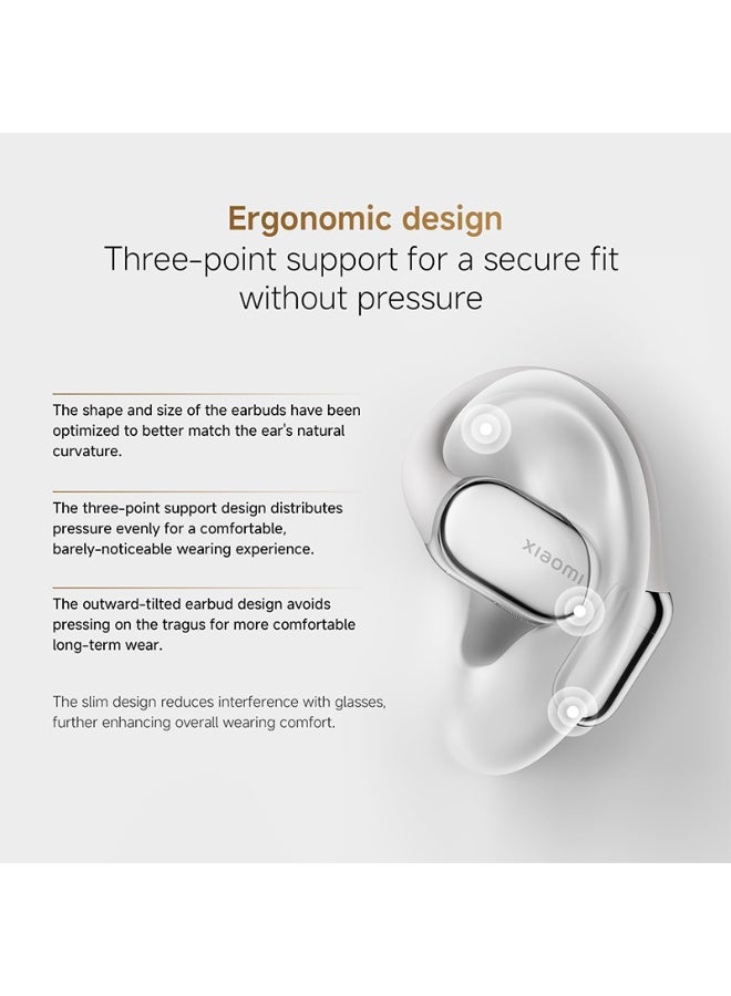 Xiaomi OpenWear Stereo Pro Bluetooth 5.4 Battery Life Up to 45H Harman AudioEFX Lightweight And Comfortable - Sand Gold - Image 4